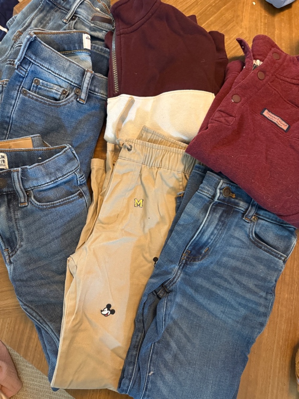 Boys Bundle Size 7–8 | Abercrombie, Vineyard Vines, Crewcuts | 8 Pieces
